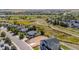 Nice aerial view of a neighborhood with green space and walking trails at 882 Eldorado Dr, Superior, CO 80027