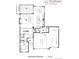 Main level floor plan featuring an open layout, kitchen, great room, and a 3-car garage at 882 Eldorado Dr, Superior, CO 80027