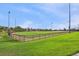 Sports field is fenced with a grassy playing surface, promoting recreational activities and community engagement in a park setting at 882 Eldorado Dr, Superior, CO 80027