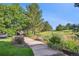 Landscaped walkway and green space in the Superior community at 882 Eldorado Dr, Superior, CO 80027