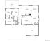 First floor plan showing the room dimensions and layout of the home at 5653 E Southmoor Cir, Englewood, CO 80111