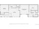 Floor plan showing the layout of floor 3 with bedrooms, bathrooms, and laundry room at 2038 S Columbine St, Denver, CO 80210