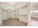 Spacious walk-in closet with custom shelving and ample storage for an organized wardrobe and accessories at 2038 S Columbine St, Denver, CO 80210