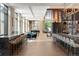 Elegant resident lounge with stylish seating areas, marble counters, and sophisticated decor at 1133 14Th St # 4150, Denver, CO 80202