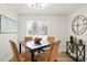 Dining room with a window view, stylish table, and modern decor for cozy meals at 1023 Hooker St, Denver, CO 80204