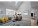 Open floorplan showcasing living room, breakfast nook, and kitchen at 8721 E 23Rd Ave, Denver, CO 80238