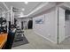 Basement area offering space for exercise equipment and a quiet corner for work at 12061 Ivy Way, Brighton, CO 80602