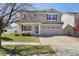 Charming two-story home with a well-manicured lawn and inviting front porch at 21642 E 55Th Ave, Denver, CO 80249