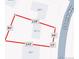 Map view with highlighted property lines at 2815 S Dexter Way, Denver, CO 80222