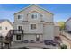 Charming home featuring a beautiful backyard with a stone patio and an outdoor living space at 3978 Aspen Hollow Ct, Castle Rock, CO 80104