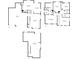 Detailed floorplan showcasing layouts for floors 1, 2, and 3 with dimensions at 3978 Aspen Hollow Ct, Castle Rock, CO 80104
