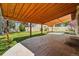 Backyard featuring a large covered patio, perfect for outdoor entertaining at 19061 E Powers Pl, Aurora, CO 80015