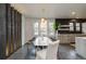 Bright dining area with a white table and modern decor at 3525 E 7Th Avenue Pkwy, Denver, CO 80206