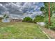 Spacious backyard with grass area, privacy fence and landscaping at 10420 Marion St, Northglenn, CO 80233