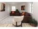 Comfortable living room includes fresh paint, modern decor, and bright light at 10420 Marion St, Northglenn, CO 80233