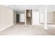 Unfinished basement offering versatile space and stairs at 1669 S De Gaulle Way, Aurora, CO 80018