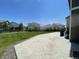 Private backyard with a stone patio offers a great space for relaxation and grilling at 3508 Silverado Cir, Frederick, CO 80516