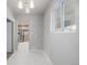 This dining room is bright with wood floors and an open floorplan at 3430 N Clayton St, Denver, CO 80205