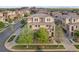 Attractive home with a stone and stucco facade, landscaped front yard, and inviting walkway in a suburban setting at 3291 Cascina Cir # D, Highlands Ranch, CO 80126