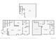 Detailed floor plan showcases the layout, dimensions, and flow of the residence, revealing spacious kitchen and multiple bedrooms at 3291 Cascina Cir # D, Highlands Ranch, CO 80126