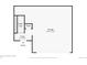 Floor plan depicting the layout of the home's entry floor, including the location of rooms and other features at 3291 Cascina Cir # D, Highlands Ranch, CO 80126