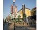 Retail area with modern architecture, water feature, and pedestrian-friendly streetscape at 3372 Central Park Blvd, Denver, CO 80238