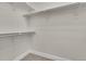 Empty walk-in closet with carpet, shelving, and rod providing ample storage space at 3372 Central Park Blvd, Denver, CO 80238