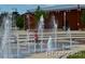 Interactive water fountains at the community park, creating a fun play area at 3372 Central Park Blvd, Denver, CO 80238