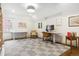 Spacious bonus room with vaulted ceilings, hardwood floors and large windows at 10 Cherry St, Denver, CO 80220