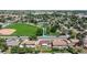 Overhead shot of a residence near a community park with recreational facilities and green spaces for outdoor enjoyment at 235 N 12Th Ave, Brighton, CO 80601