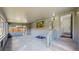 Enclosed back patio with a small window and a backdoor at 235 N 12Th Ave, Brighton, CO 80601