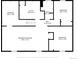 Floor plan illustrating layout, storage, utility, recreation rooms, and bedrooms on the property's basement level at 6025 Johnson Way, Arvada, CO 80004
