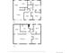 Detailed floor plans of the property showcasing layouts of bedrooms, bathrooms, kitchen, living, and dining areas at 6025 Johnson Way, Arvada, CO 80004