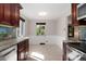Eat-in kitchen features stone countertops and stainless steel appliances at 2692 S Pennsylvania St, Denver, CO 80210