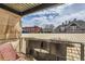 The private balcony offers an intimate outdoor space for relaxation with city views at 500 E 11Th Ave # 305, Denver, CO 80203