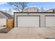 A two car attached garage at 3928 Vrain St, Denver, CO 80212