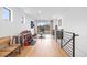 Spacious workout room has hardwood floors, natural light, and space for workout equipment and weights at 3928 Vrain St, Denver, CO 80212