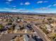 Stunning aerial view of the neighborhood showcasing its layout and surrounding landscape at 771 Dutton Ct, Castle Rock, CO 80104
