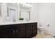 Bathroom with double sink vanity and ample counter space at 771 Dutton Ct, Castle Rock, CO 80104