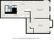 Basement floor plan featuring a recreation room, utility space, bedroom, and bathroom at 8281 Johnson St, Arvada, CO 80005
