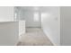 Upstairs hallway featuring neutral carpet and freshly painted walls at 17747 Prairie Peak Trl, Parker, CO 80134