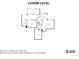 Lower level floor plan showcasing layout including recreation room, wet bar, billiards and theater room at 2980 Craig Ct, Castle Rock, CO 80109