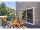 Cozy patio with outdoor seating, perfect for enjoying the serene surroundings at 2980 Craig Ct, Castle Rock, CO 80109