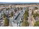 Aerial view of community featuring neatly arranged buildings and tree-lined streets at 6776 S Ivy St # B5, Centennial, CO 80112