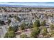 Aerial community view featuring well-maintained buildings, trees, and ample parking at 6776 S Ivy St # B5, Centennial, CO 80112