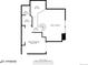 Layout of the second floor, featuring the main bedroom, office, hall and multiple bathrooms at 6776 S Ivy St # B5, Centennial, CO 80112
