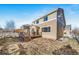 Beautiful backyard with a large deck to enjoy outdoor living at 18150 Bolero Dr, Parker, CO 80134