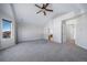 Large bedroom offering neutral paint, plush carpet and bright, natural light at 18150 Bolero Dr, Parker, CO 80134
