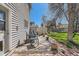 Outdoor patio with seating area, perfect for relaxing and entertaining at 6458 W Clifton Pl, Littleton, CO 80128