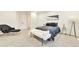 Serene bedroom with soft carpet, modern furnishings, neutral colors, decorative lighting, and ample space at 8898 Chestnut Hill Ct, Highlands Ranch, CO 80130